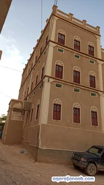 بيت كبير للبيع في حضرموت اليمن/ القطن