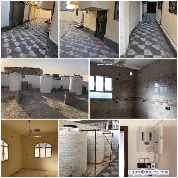 عمارة 3 ادوار مع حوش للإيجار بالكامل