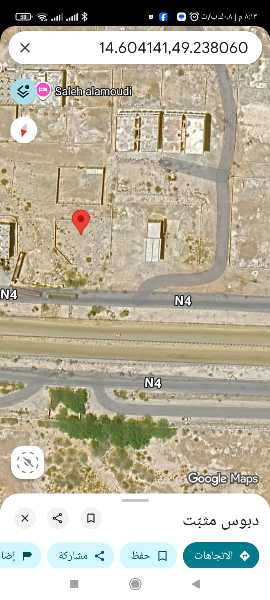 للبيع ارض على الشارع العام في كوادر 2